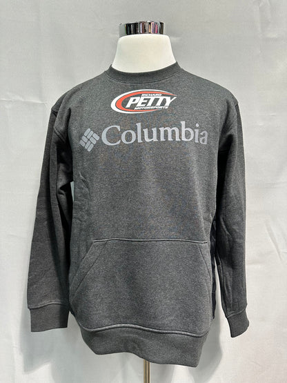 Richard Petty Motorsports Nascar Team Issued Columbia Crewneck Sweatshirt Size Large