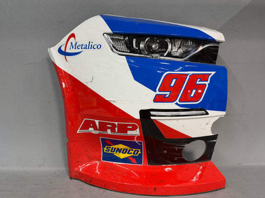 Anthony Alfredo #96 2026 Watkins Glen Metalico Nascar Autographed Nose Corner
