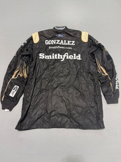 Aric Almirola #10 2019 Smithfield Nascar 2 Piece Crew Firesuit C-44 W-32 L-31