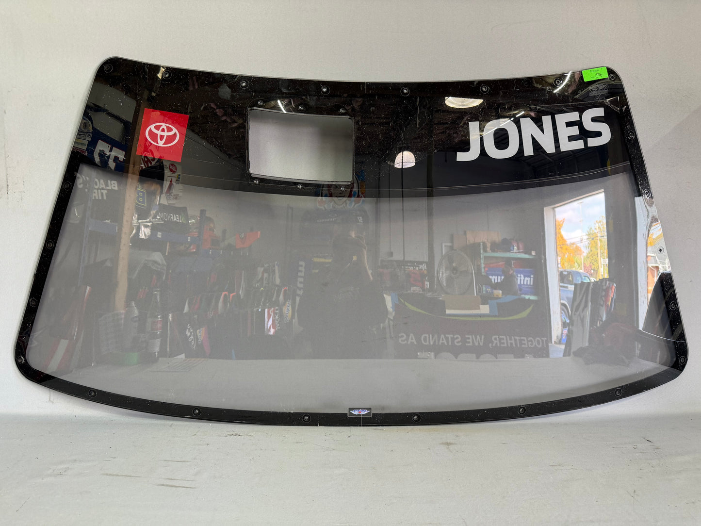Erik Jones #43 2025 Phoenix Nascar Front Windshield