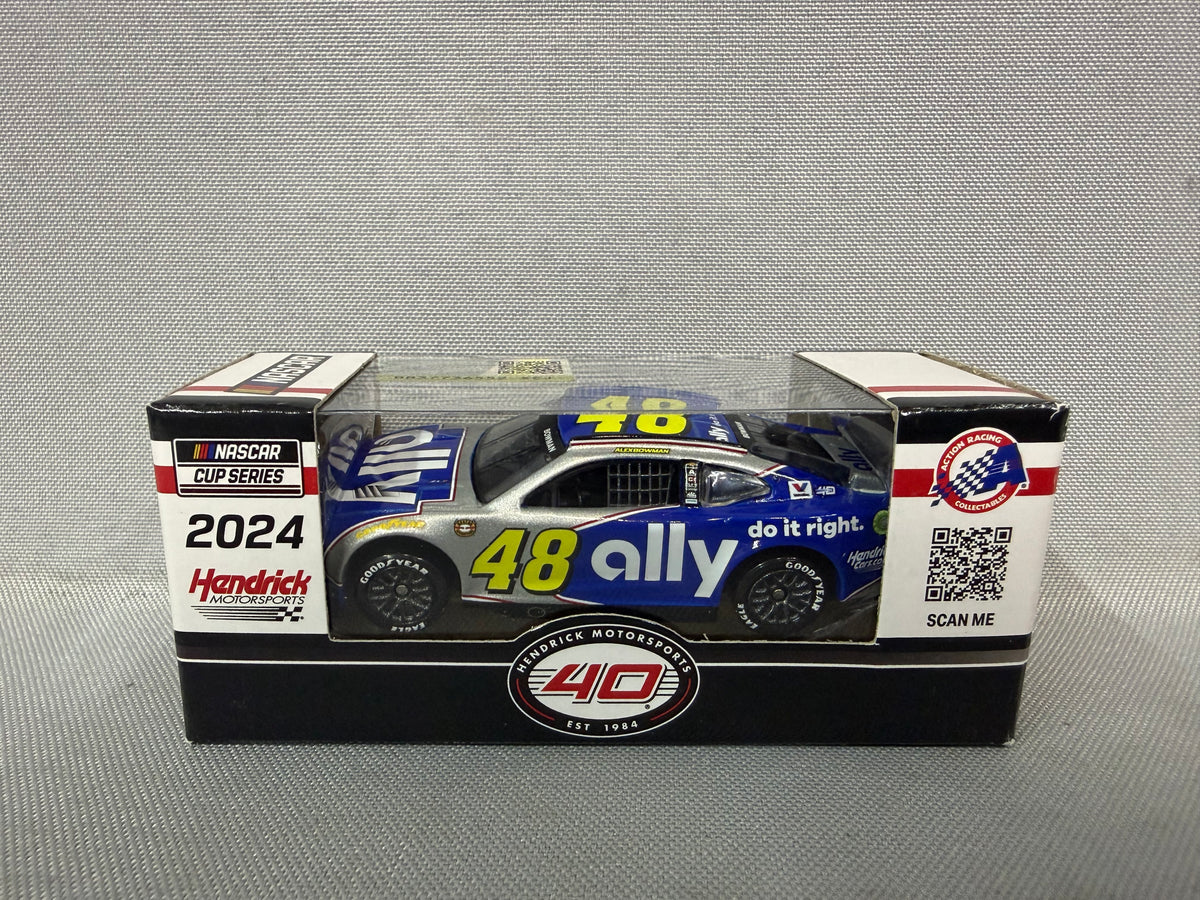 Alex Bowman #48 2024 Ally Throwback Nascar 1/64 Diecast