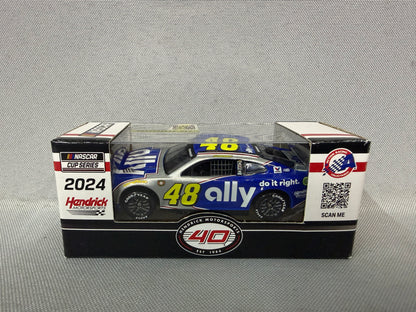 Alex Bowman #48 2024 Ally Throwback Nascar 1/64 Diecast