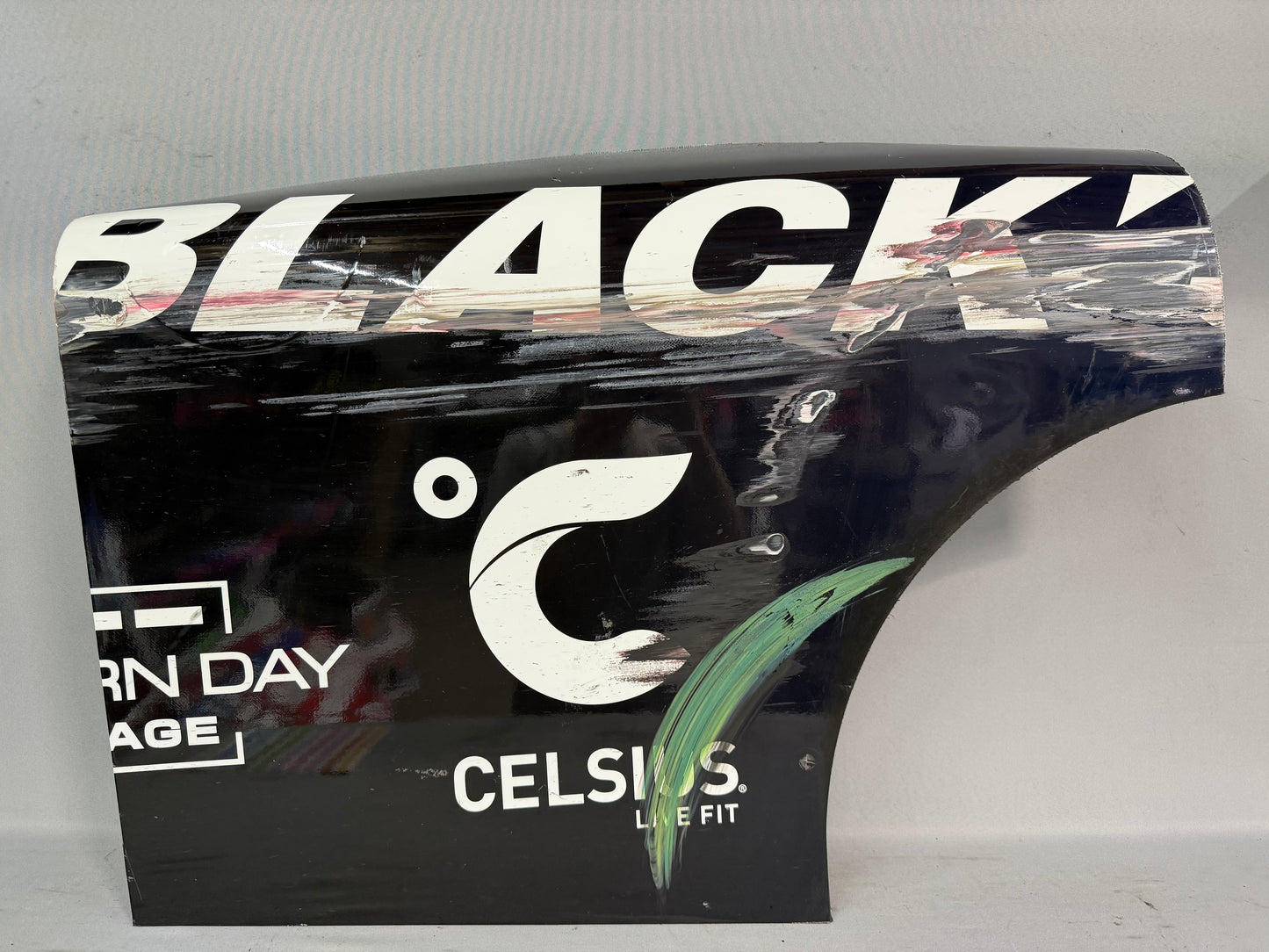 Christian Eckes #16 2025 Darlington Black’s Tire Nascar Partial Quarter Panel