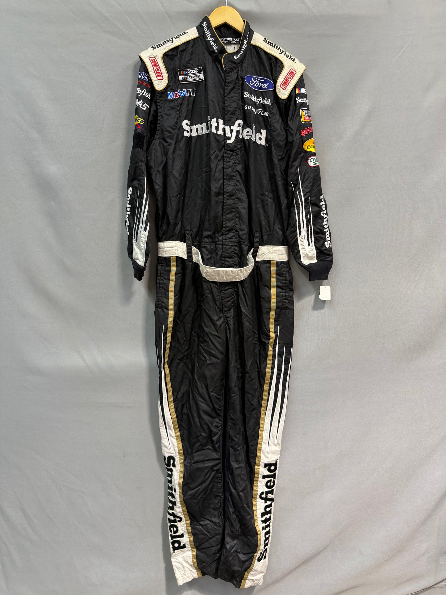 Aric Almirola #10 Smithfield Nascar Crew Firesuit C-48 W-40 L-34