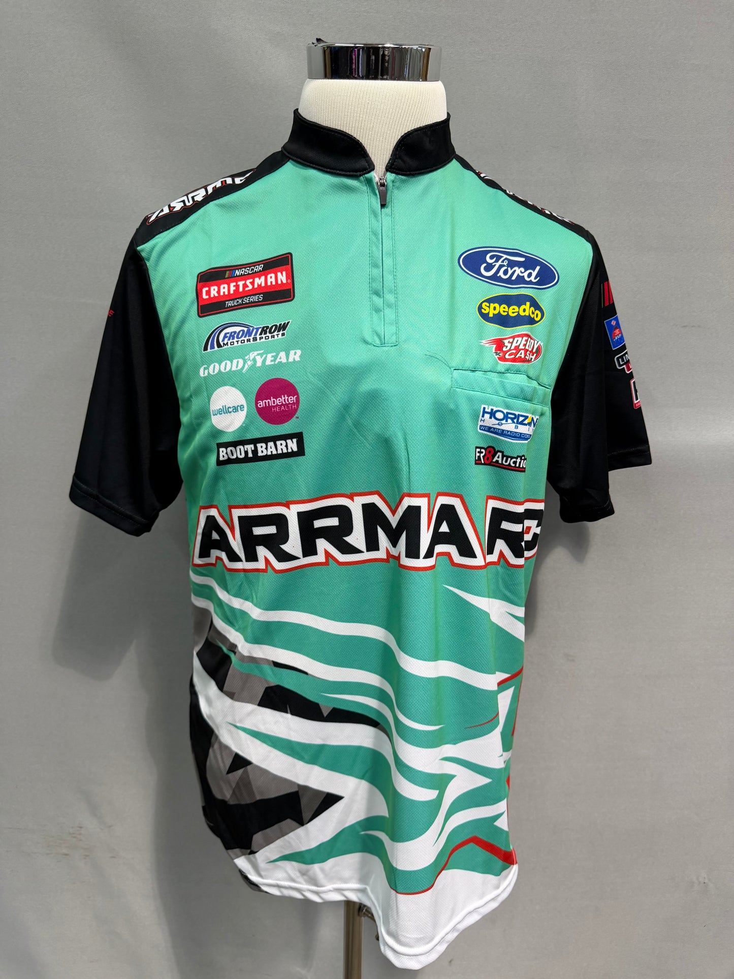 Zane Smith #38 2023 Arrma RC Nascar Crew Shirt Size Medium