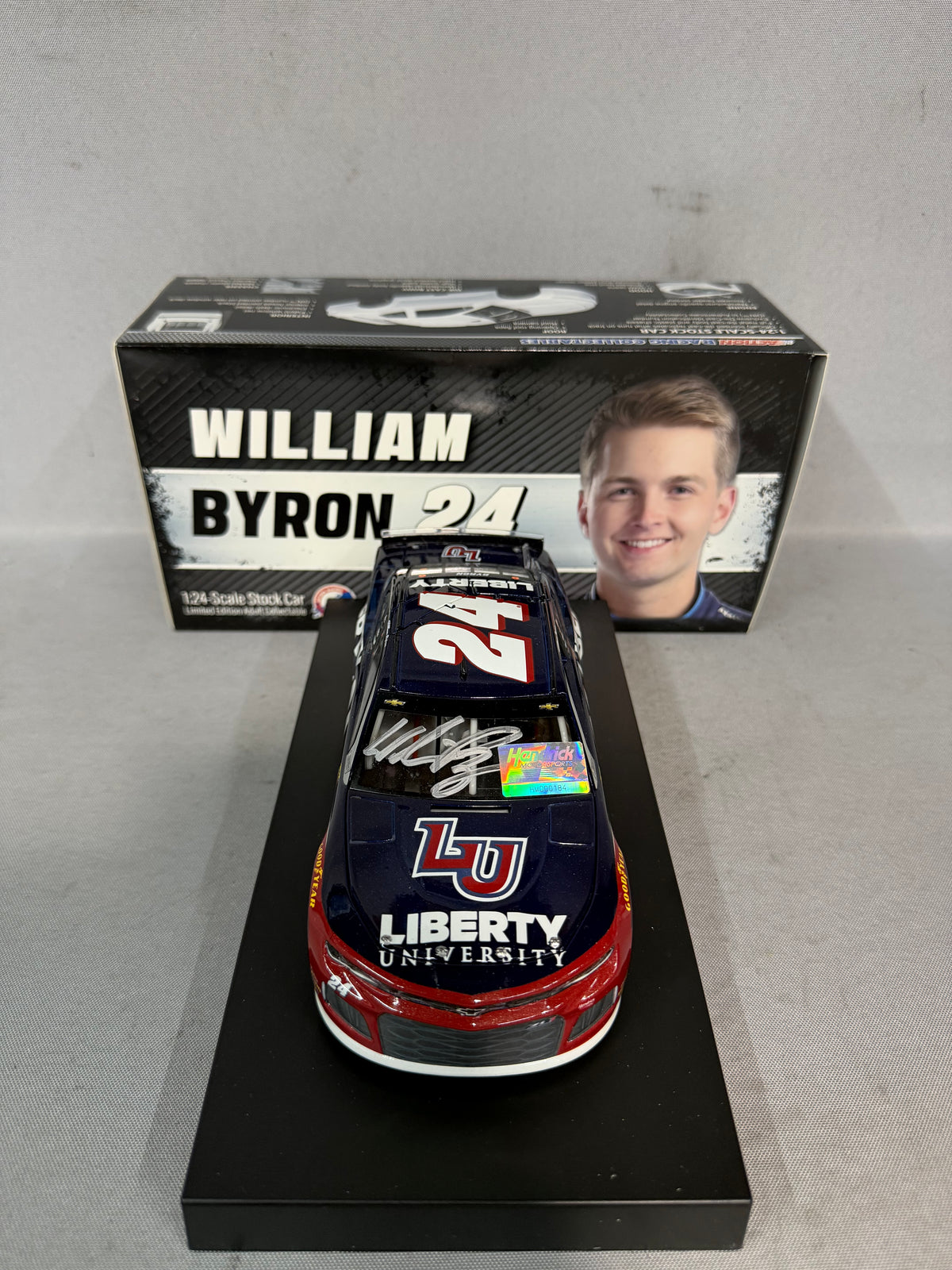 William Byron #24 2019 Liberty University Nascar Autographed Diecast