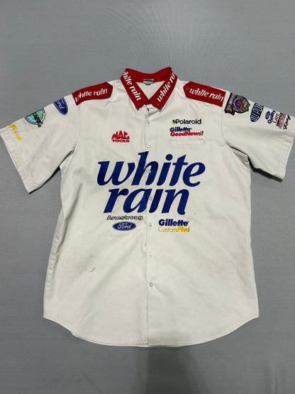 Dale Jarrett #32 1998 White Rain Nascar Crew Shirt and Pants