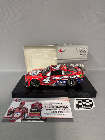Kevin Harvick #4 2022 Michigan Win Busch Light Apple Nascar Diecast