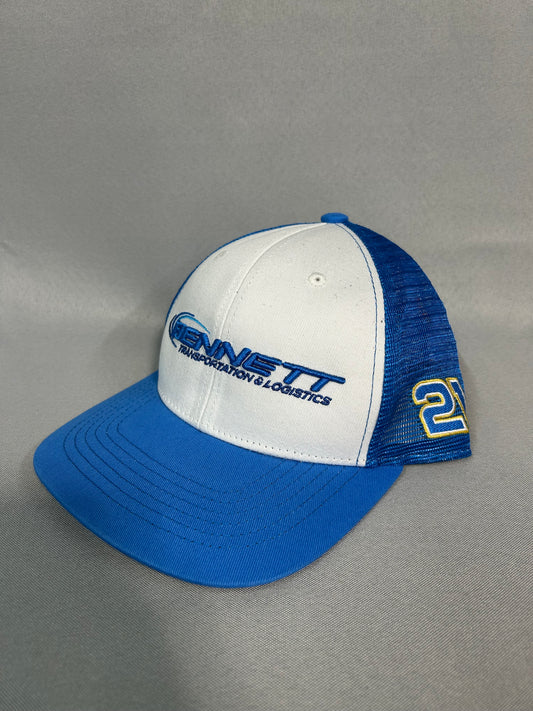 Austin Hill #21 2024 Bennett Transportation Nascar Team Hat