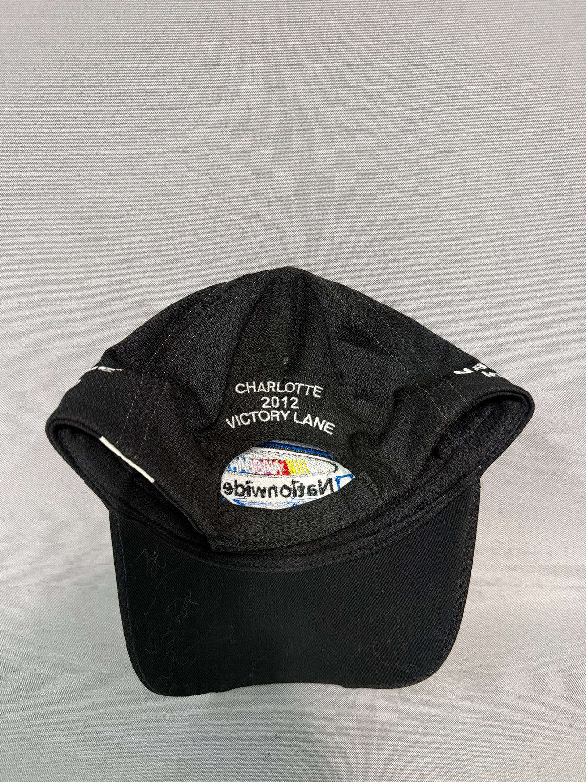 Joey Logano #20 2012 Charlotte Nascar Victory Lane Hat