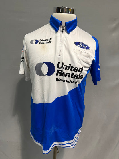 Ryan Preece #41 2023 United Rentals Nascar Crew Shirt Size Large