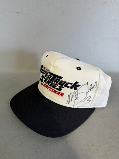 Mike Skinner #3 Craftsman SuperTruck Series Nascar Autographed Hat