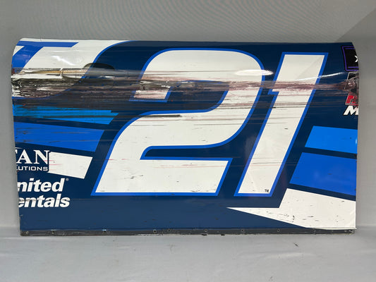 Austin Hill #21 2025 Bennett Transportation Nascar Door Panel