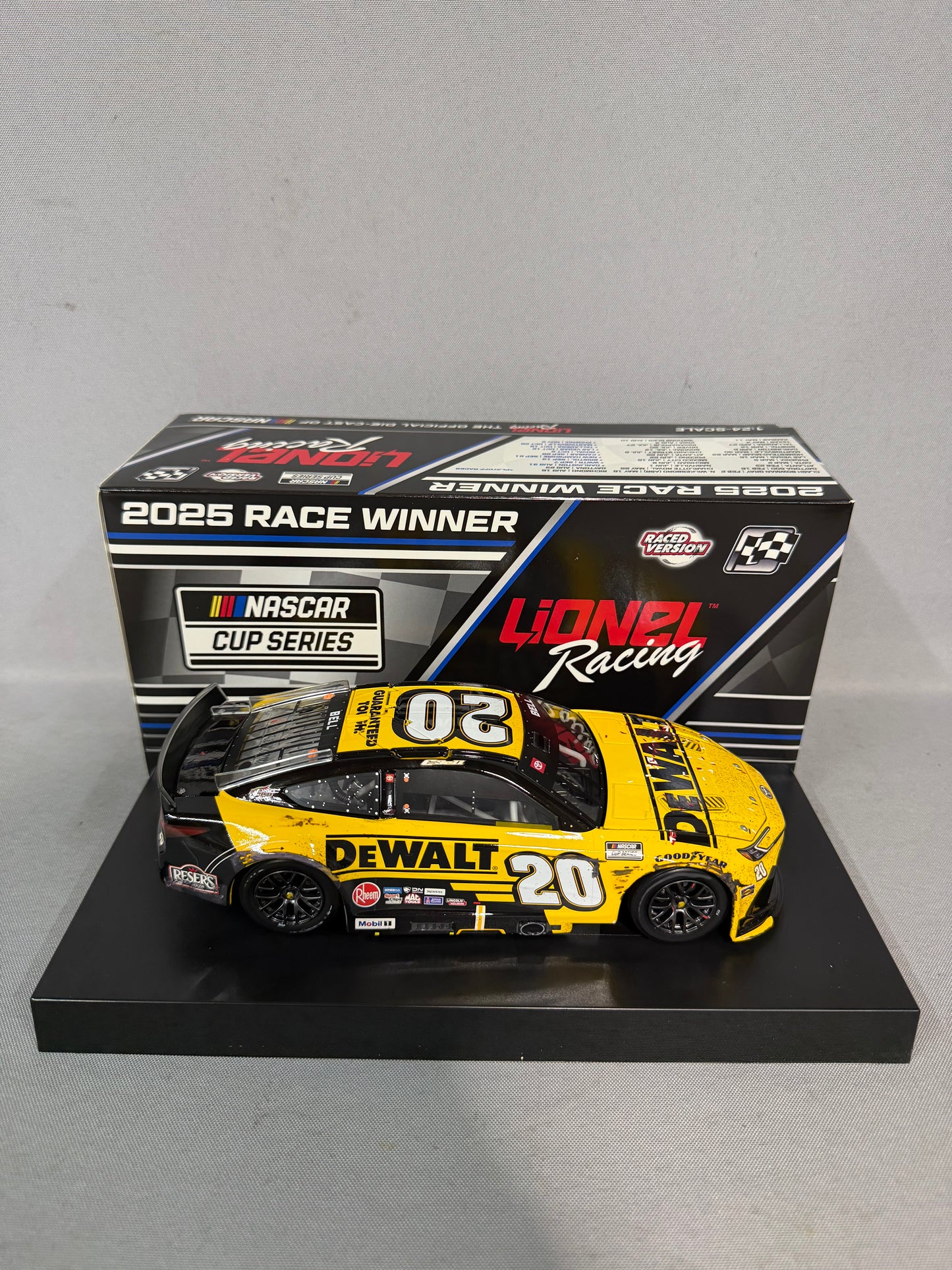 Christopher Bell #20 2025 Atlanta Win Dewalt Nascar Diecast