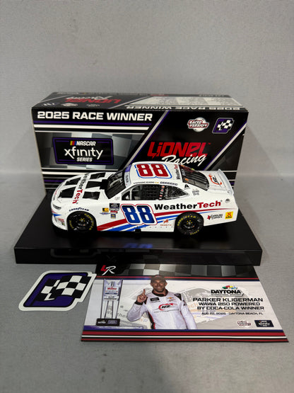 Parker Kligerman #88 2025 Daytona Win Weathertech Nascar Diecast