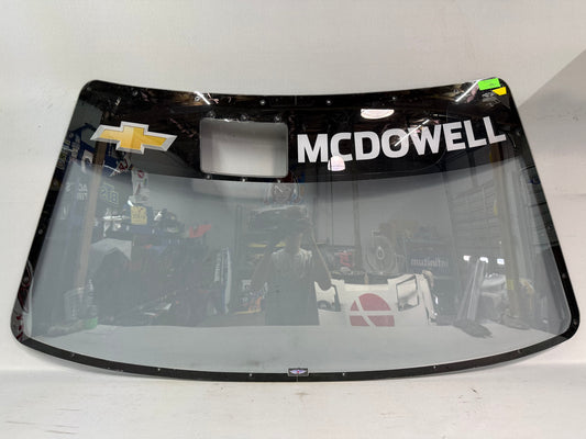 Michael McDowell #71 2025 Bristol Nascar Front Windshield