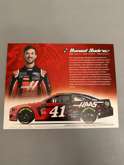 Daniel Suarez #41 2019 Haas Automation Nascar Hero Card
