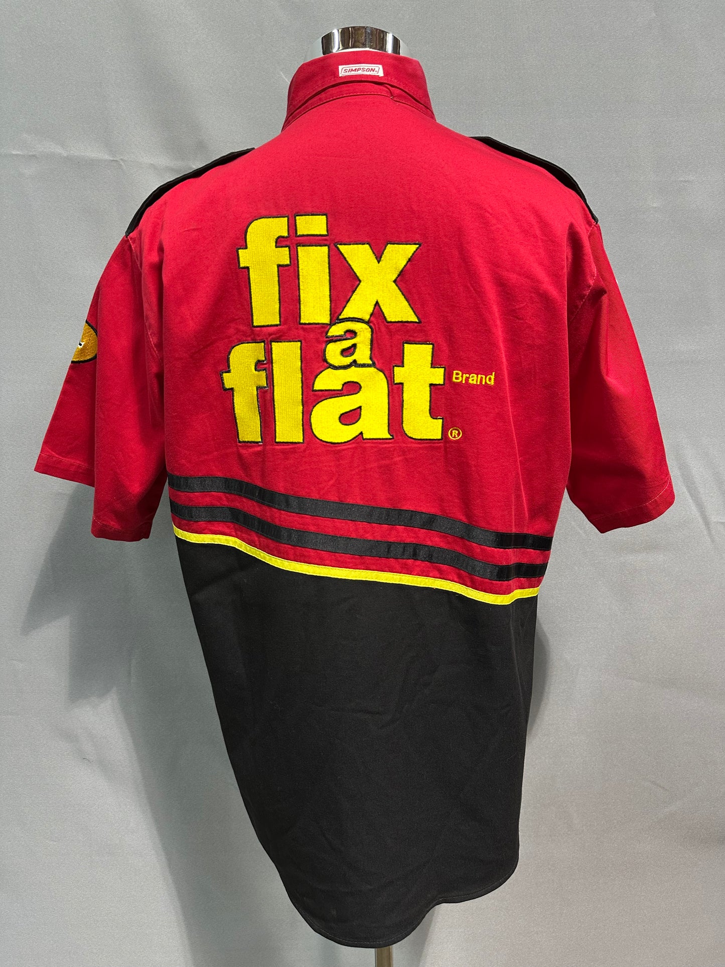 Star Racing Fix A Flat Nascar Crew Shirt Size Large