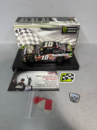 Aric Almirola #10 2018 Talladega Win Smithfield Bacon For Life Nascar Diecast