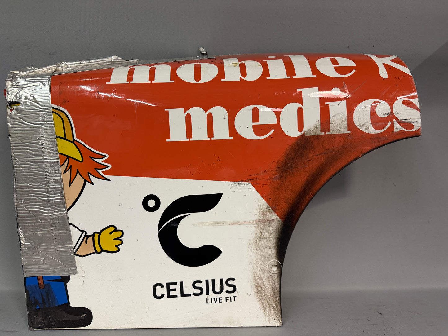 Christian Eckes #16 2025 Atlanta Campers Inn RV Nascar Partial Quarter Panel