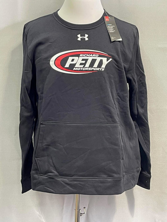 Richard Petty Motorsports Nascar Team Issued Under Armor Crewneck Sweatshirt