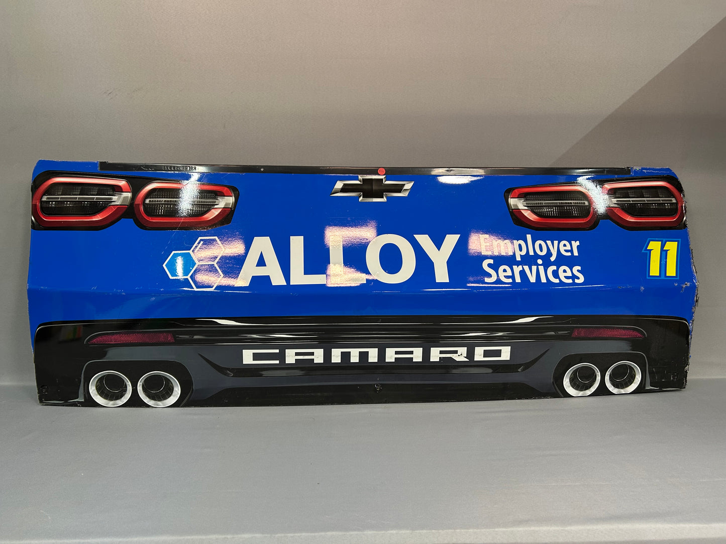 Josh Williams #11 2024 Alloy Employer Services Nascar Rear Bumper