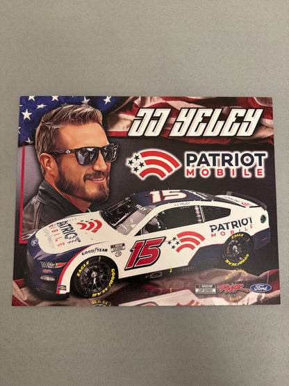 JJ Yeley #15 2023 Patriot Mobile Nascar Hero Card