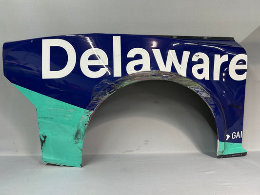 Carson Hocevar #77 2025 Bowman Gray Clash Delaware Life Nascar Quarter Panel