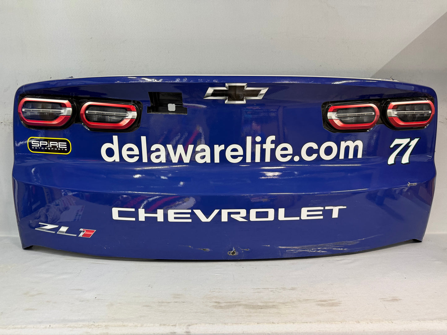 Michael McDowell #71 2026 Sonoma Delaware Life Nascar Rear Bumper