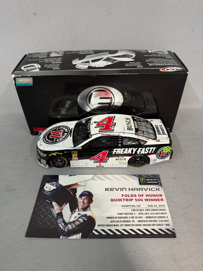 Kevin Harvick #4 2018 Atlanta Win Jimmy Johns Elite Nascar Diecast