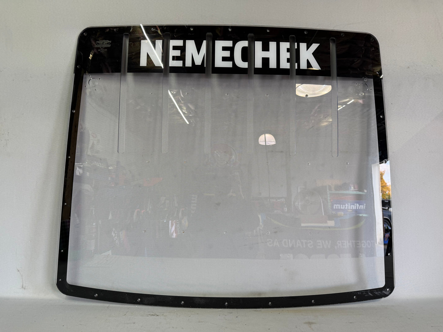 John Hunter Nemechek #42 2025 Nascar Rear Windshield