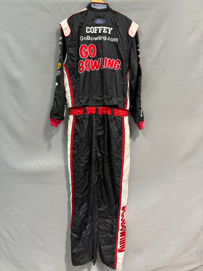 Aric Almirola #10 Go Bowling Nascar Crew Firesuit C-50 W-40 L-35