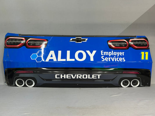 Josh Williams #11 2025 Nashville Alloy Employer Services Nascar Rear Bumper
