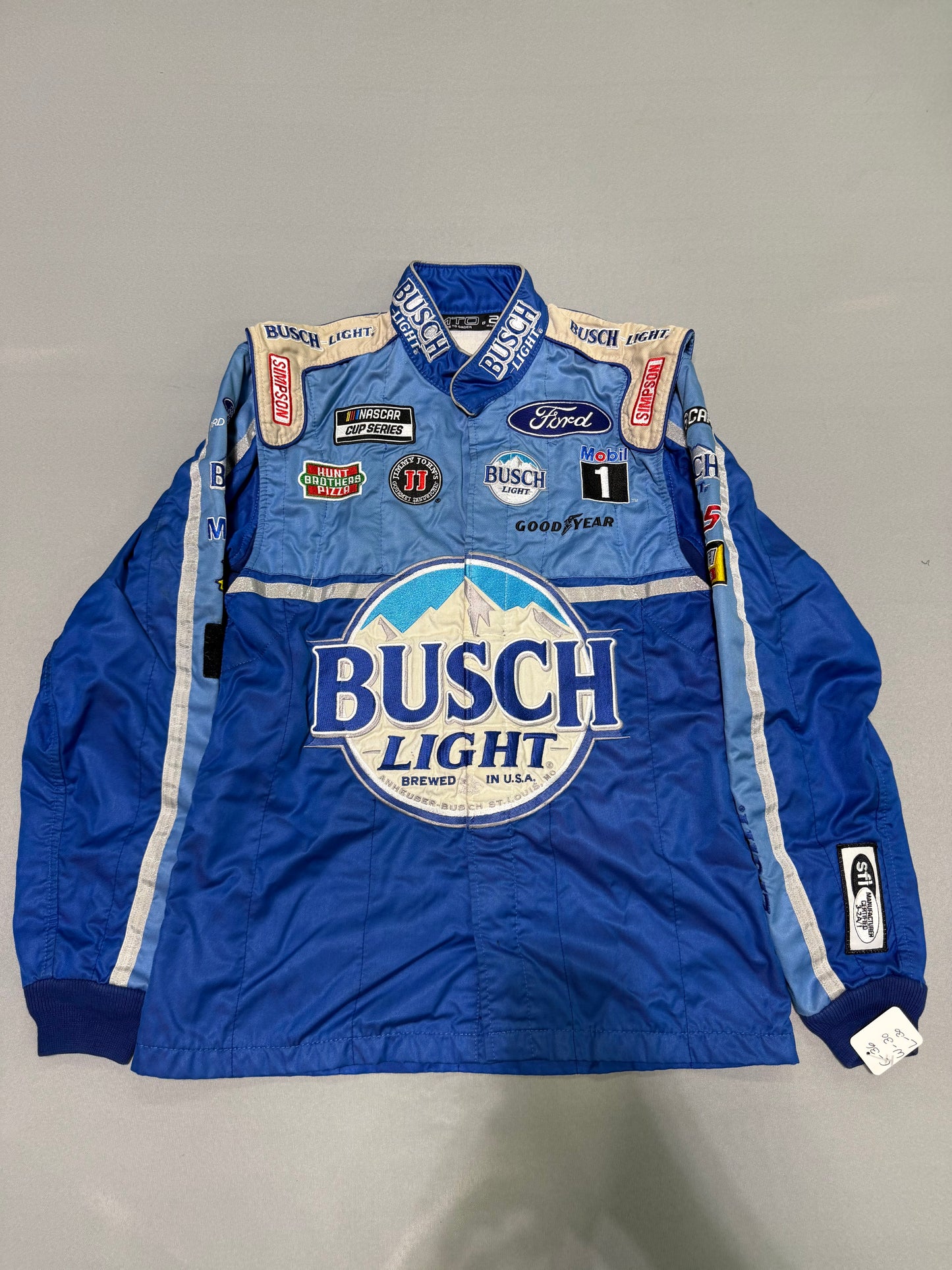 Kevin Harvick #4 Busch Light Nascar 2 Piece Crew Firesuit C-36 W-30 L-30