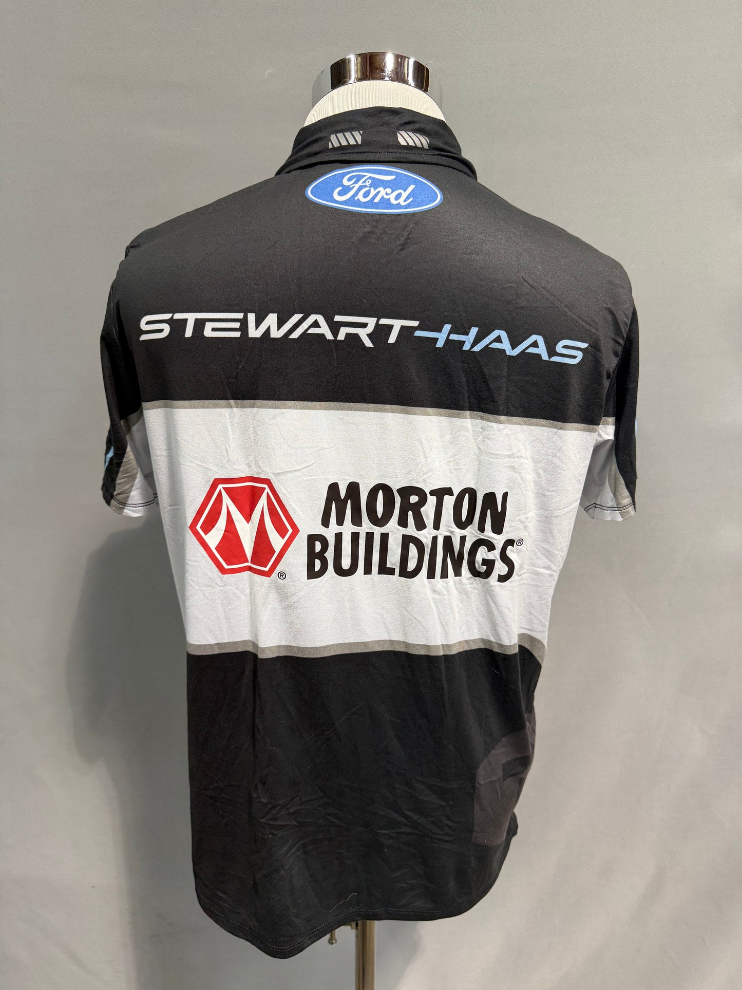 Ryan Preece #41 2024 Morton Buildings Nascar Crew Shirt Size Medium