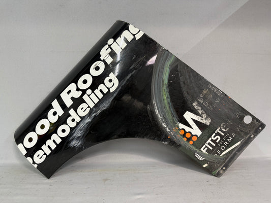 Brad Perez #07 2025 Martinsville Robinhood Roofing Nascar Partial Quarter Panel