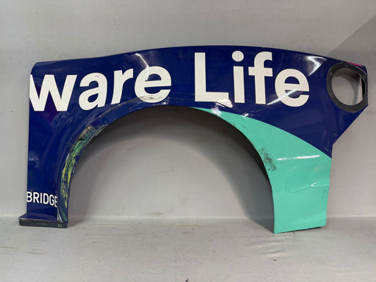 Michael McDowell #71 2025 Charlotte Roval Delaware Life Nascar Quarter Panel