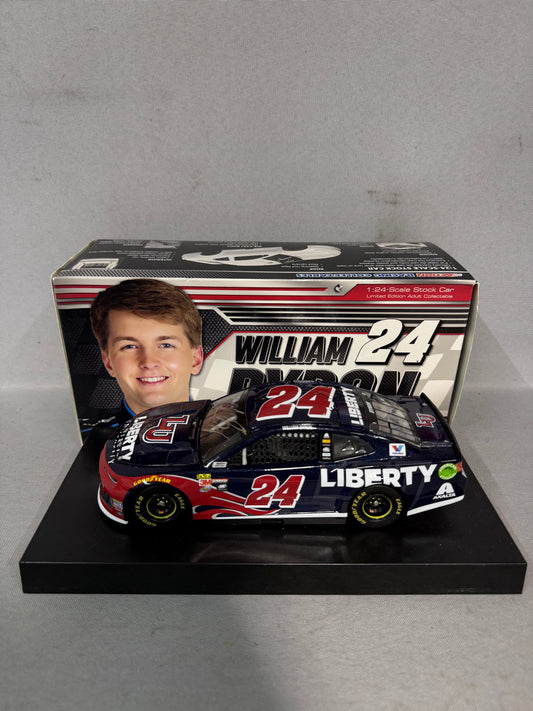 William Byron #24 2018 Liberty University Nascar Autographed Diecast
