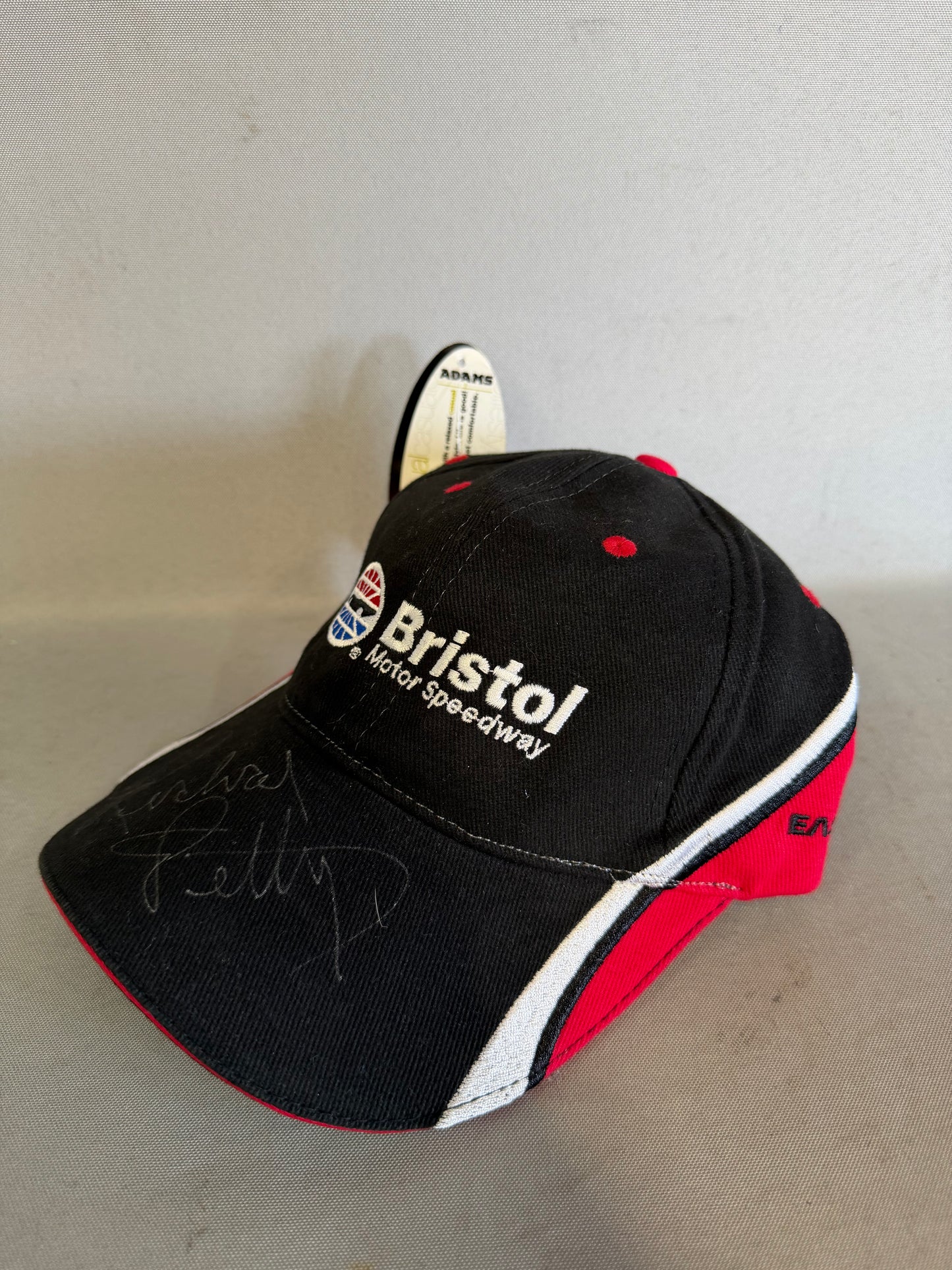 Bristol Motor Speedway Nascar Autographed Hat