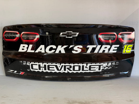 AJ Allmendinger #16 2025 Martinsville Black’s Tire Nascar Rear Bumper
