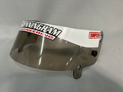 Cunningham Engineering Nascar Simpson Helmet Visor