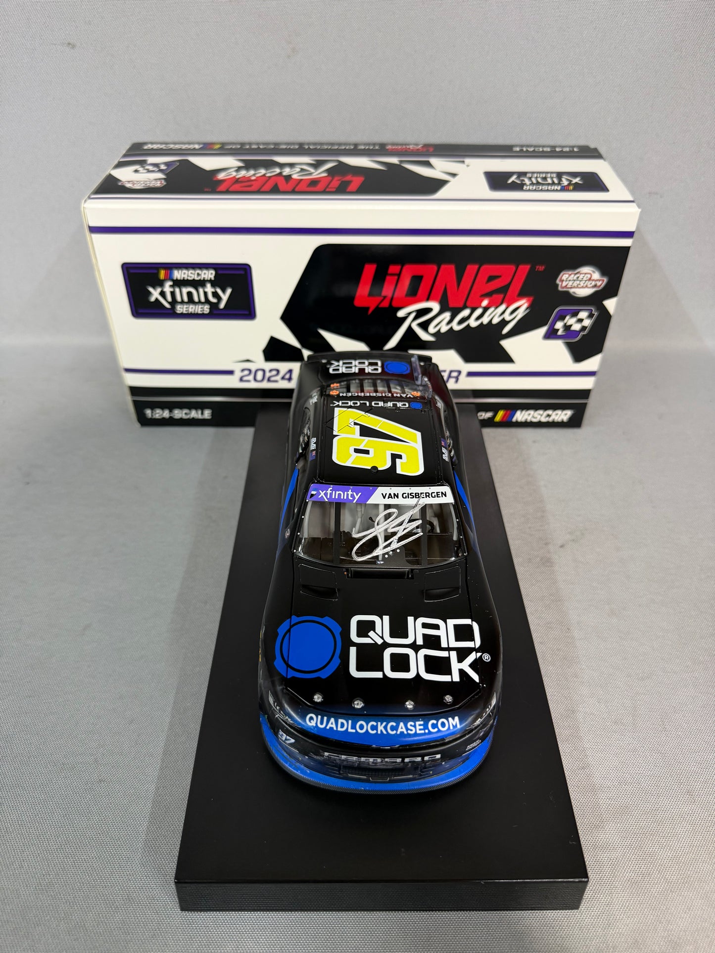 Shane Van Gisbergen #97 2024 Portland Win Quad Lock Nascar Autographed Diecast