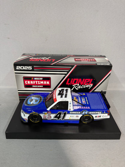 Josh Bilicki #41 2025 Circle B Diecast Nascar Autographed Diecast