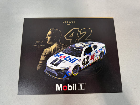 John Hunter Nemechek #42 2024 Mobil 1 Nascar Hero Card
