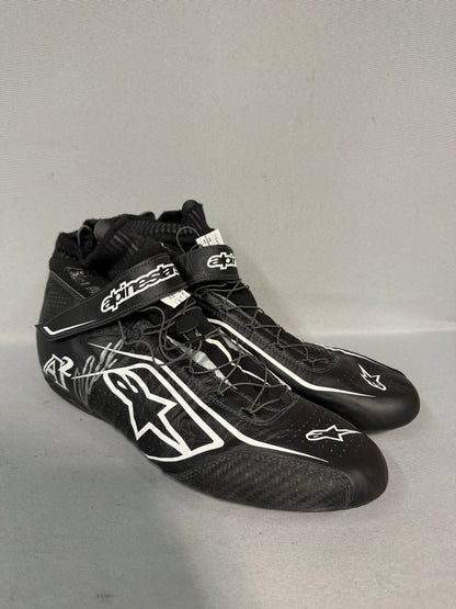 Aric Almirola #10 2022 Autographed Alpine Star Nascar Driver Shoes