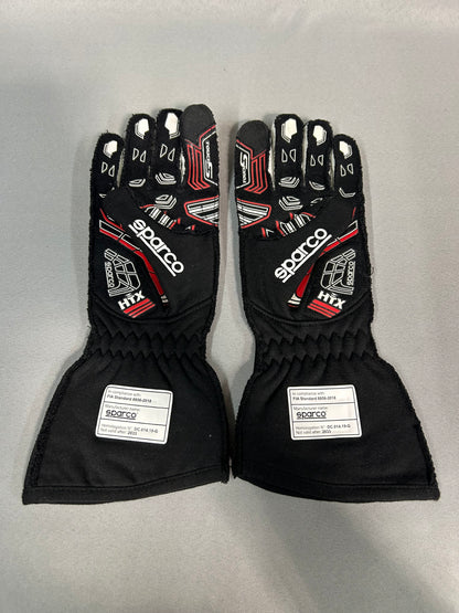 Aric Almirola #10 Autographed Sparco Nascar Driver Gloves