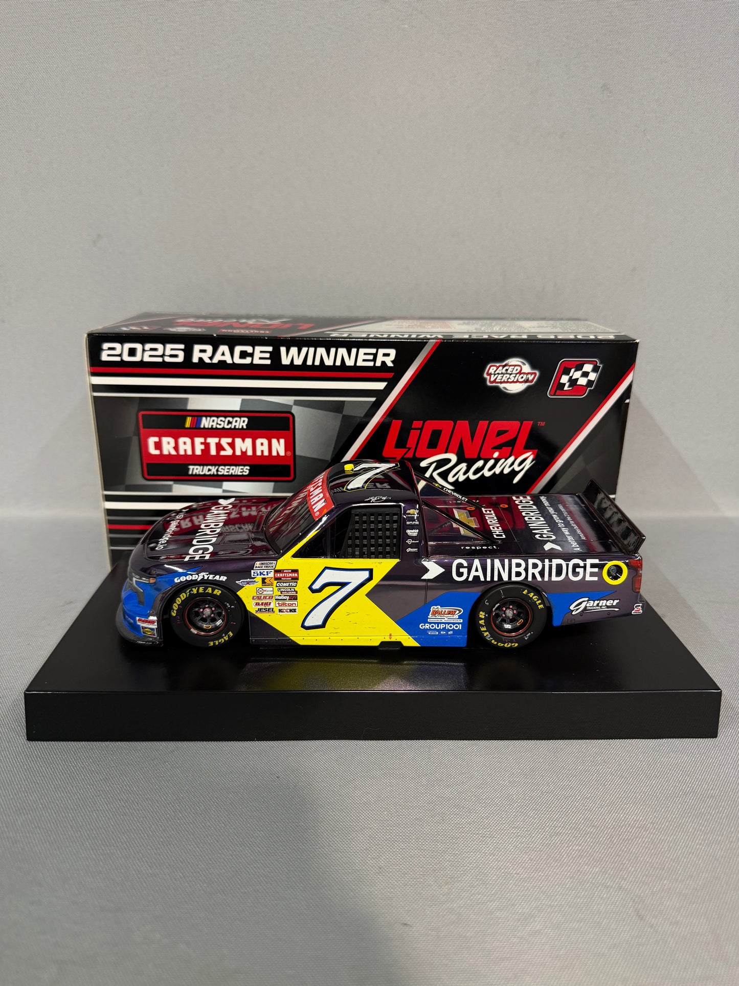 Kyle Busch #7 2025 Atlanta Win Gainbridge Color Chrome Nascar Diecast