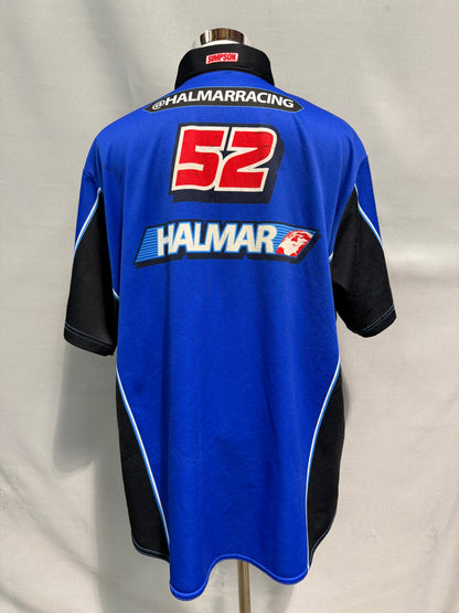 Stewart Friesen #52 Halmar Nascar Crew Shirt Size 2XL