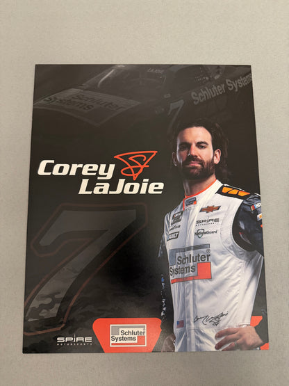 Corey Lajoie #7 2022 Schluter Systems Nascar Hero Card