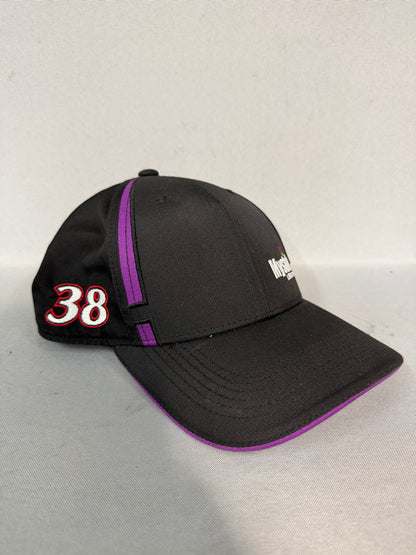 Zane Smith #38 2025 Mystik Lubricants Nascar Team Issued Hat